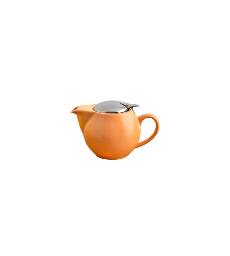 Tealeaves Teapot 500ml with Infuser Apricot