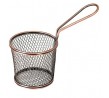 Moda Brooklyn 193x90x90mm Antique Copper Round Service Basket (6)