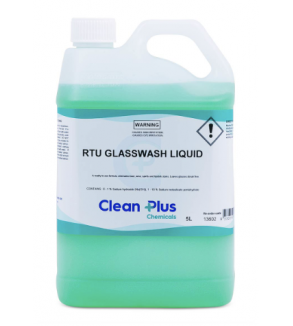 RTU Glass Wash Liquid 5L