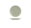 Zuma 210mm Round Coupe Plate-Ribbed Pearl Pistachio