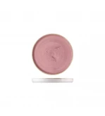 Churchill 210x20mm Round Walled Plate Stonecast Petal Pink