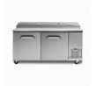 Bromic Pizza Prep Fridge 2 Door with 9 Pans