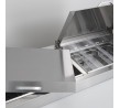 Bromic Pizza Prep Fridge 2 Door with 9 Pans