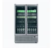 Bromic Upright Display Fridge 2 Door Flat Glass