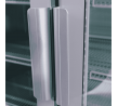 Bromic Upright Display Fridge 2 Door Flat Glass