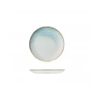 Churchill 217mm Round Coupe Plate Accents Aquamarine