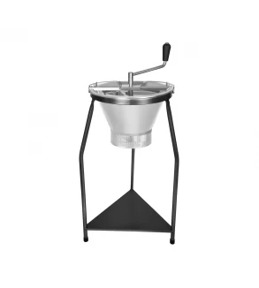 Paderno Food Mill 390mm Tinned With 3 Blades (1.5/2.5/4mm) + Stand