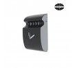 Compass Wall Mounted Ashtray Grey Powder Coat