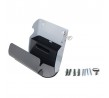Compass Wall Mounted Ashtray Grey Powder Coat