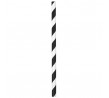 Black-White Cocktail Paper Straw