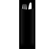 Yiassoo Black Cutlery Pouch Only 65x200mm