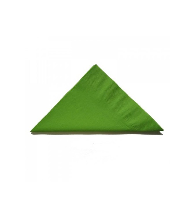 Alpen 2ply Lime Dinner Napkin 400x400mm