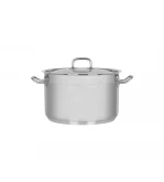 Chef Inox 10.75L Professional Saucepot 175x280mm with Lid