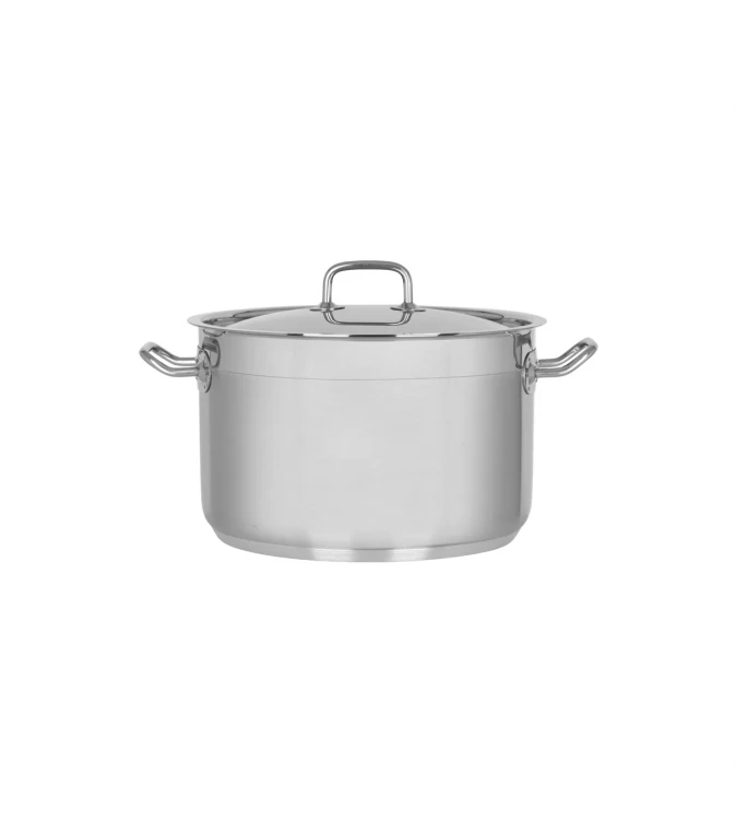 Chef Inox 10.75L Professional Saucepot 175x280mm with Lid