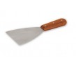 Pan Scraper S/S w/Wooden Handle 115x100mm