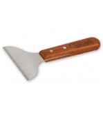 Grill Scraper Stainless-Steel w/Wooden Handle 110x55mm