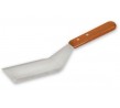 Griddle Scraper Stainless-Steel w/Wooden Handle 120x70mm