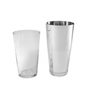 Boston Cocktail Shaker American Style 2 Piece