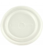 Opaque Plastic Lid w/Straw Hole