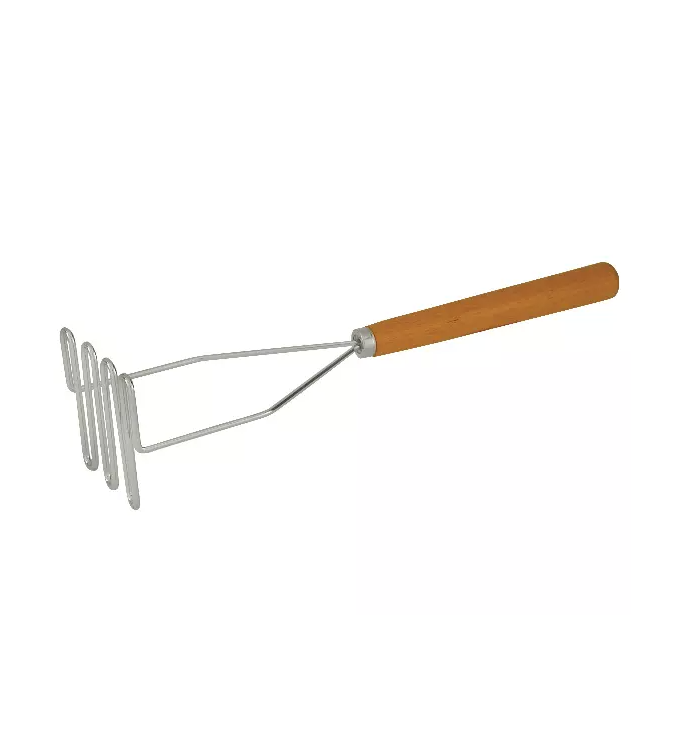 Potato Masher 610mm Wood Handle