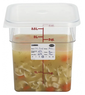 CamSquare 3.8L Food Storage Container with Seal Cover