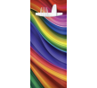 Rainbow Cutlery Pouch w/3ply Napkin 85x200mm