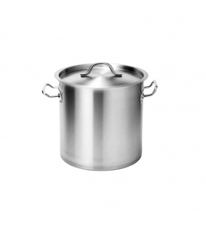 Force 12L Stockpot 250x250mm with Lid