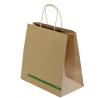 Medium Kraft Paper Carry Bag w/Twist Handle 275x280mm +150g