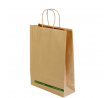 Small Kraft Paper Carry Bag w/Twist Handle 260x90x350mm