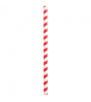 Red-White Cocktail Paper Straw
