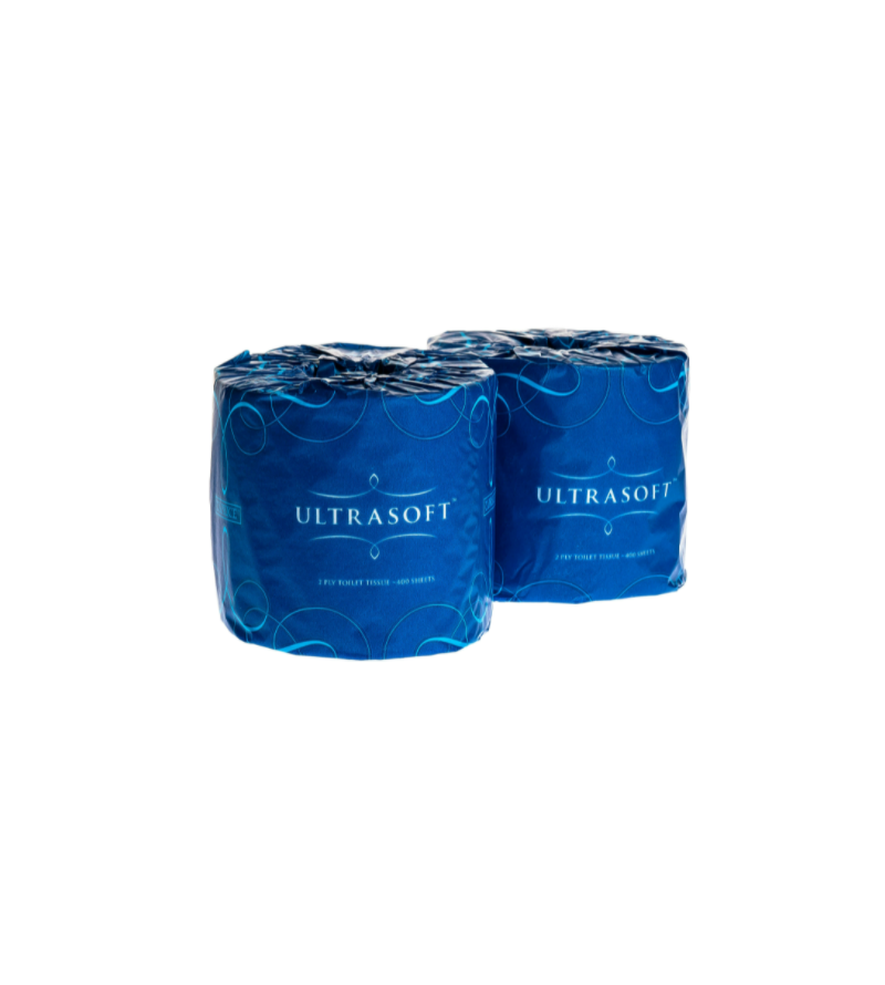 Caprice Ultrasoft 2ply 400 sheet Toilet Roll Individually Wrapped