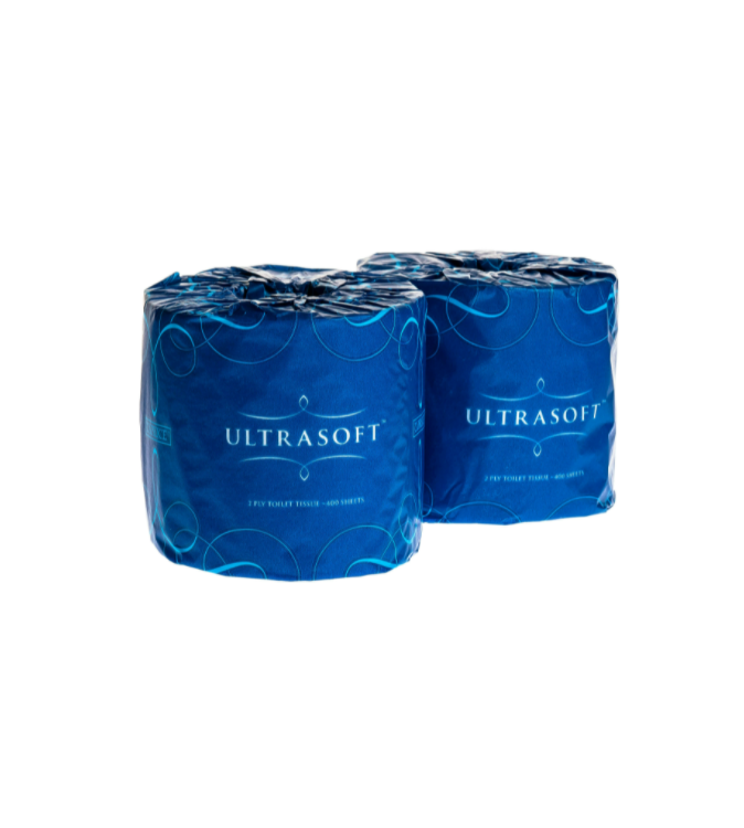 Caprice Ultrasoft 2ply 400 sheet Toilet Roll Individually Wrapped