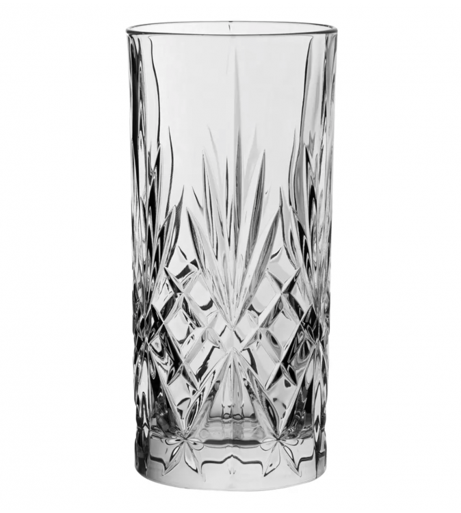 Crown Crystal 350ml Ballad Long Drink Glass