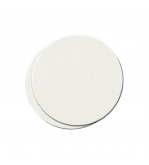 Round Coaster 95mm White