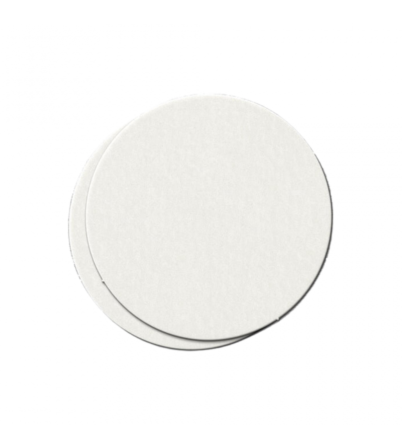 Round Coaster 95mm White