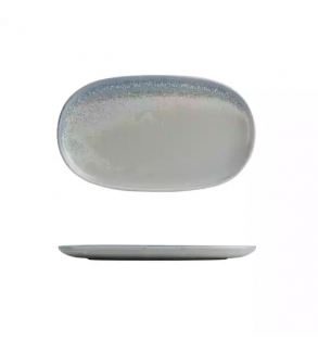 Moda Porcelain 305x180mm Oval Coupe Plate Cloud