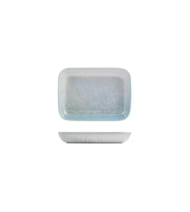 Moda Porcelain 345x240x55mm Rect Dish Cloud