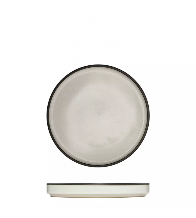 Luzerne Mod 160mm Stackable Plate Dusted White