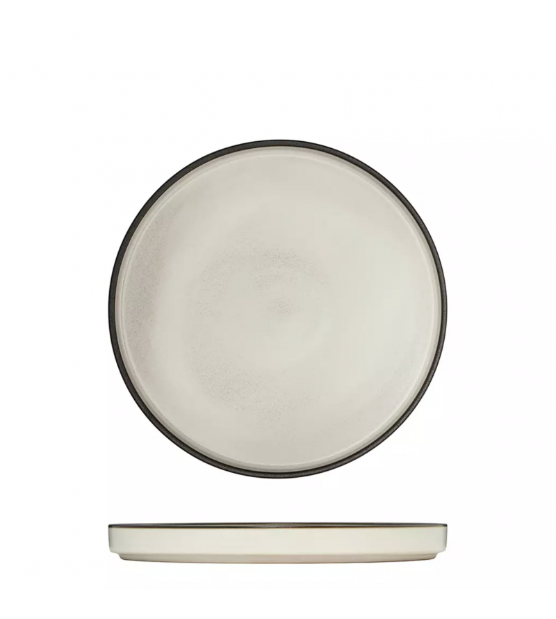 Luzerne Mod 200mm Stackable Plate Dusted White