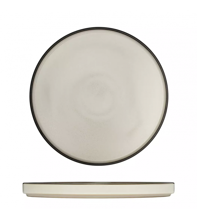 Luzerne Mod 235mm Stackable Plate Dusted White