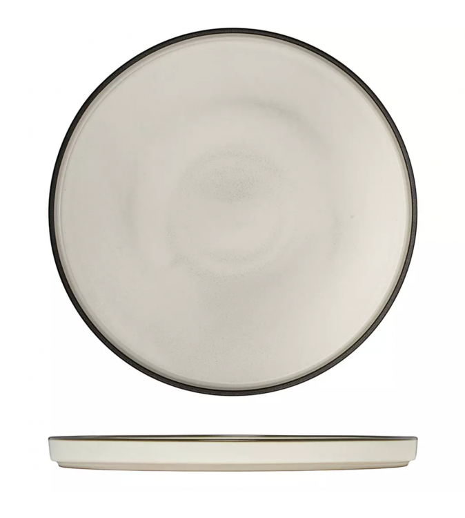 Luzerne Mod 270mm Stackable Plate Dusted White