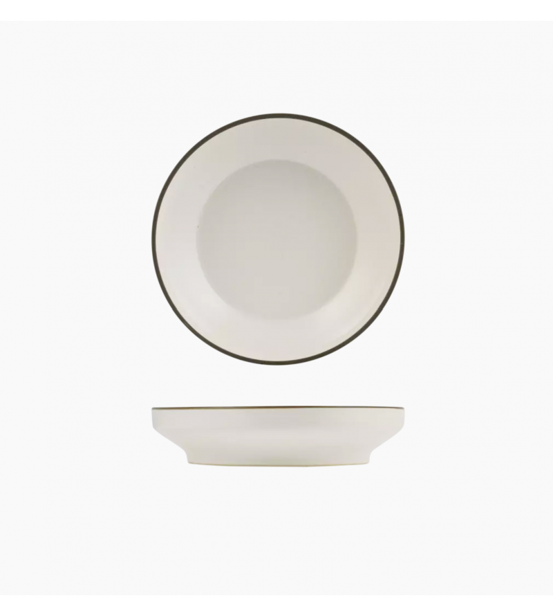 Luzerne Mod 971ml / 228mm Round Share Bowl Dusted White