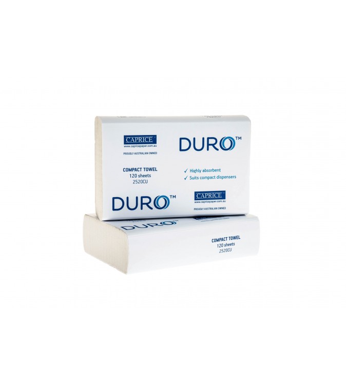 Duro 250x200mm Compact Interleaved Towel