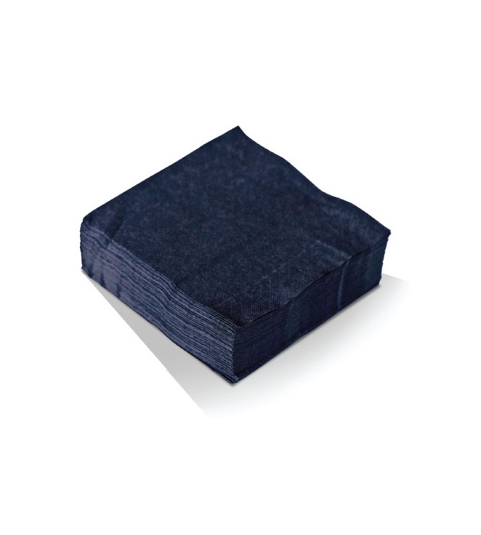 Cocktail Napkin 2ply Black