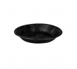 Trenton 450mm Salad Bowl Round Woven Wood Black