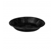 Trenton 500mm Salad Bowl Round Woven Wood Black
