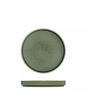 Luzerne 160mm Round Stackable Plate Mod Smokey Basil