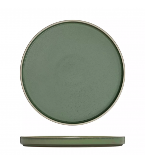 Luzerne 235mm Round Stackable Plate Mod Smokey Basil