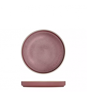 Luzerne 160mm Round Stackable Plate Mod Smokey Plum