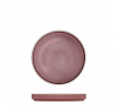 Luzerne 160mm Round Stackable Plate Mod Smokey Plum